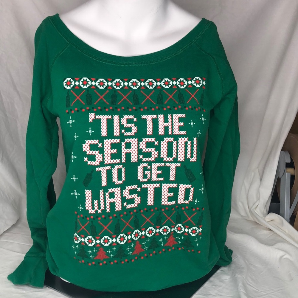 Spencer’s Size L Christmas Sweatshirt